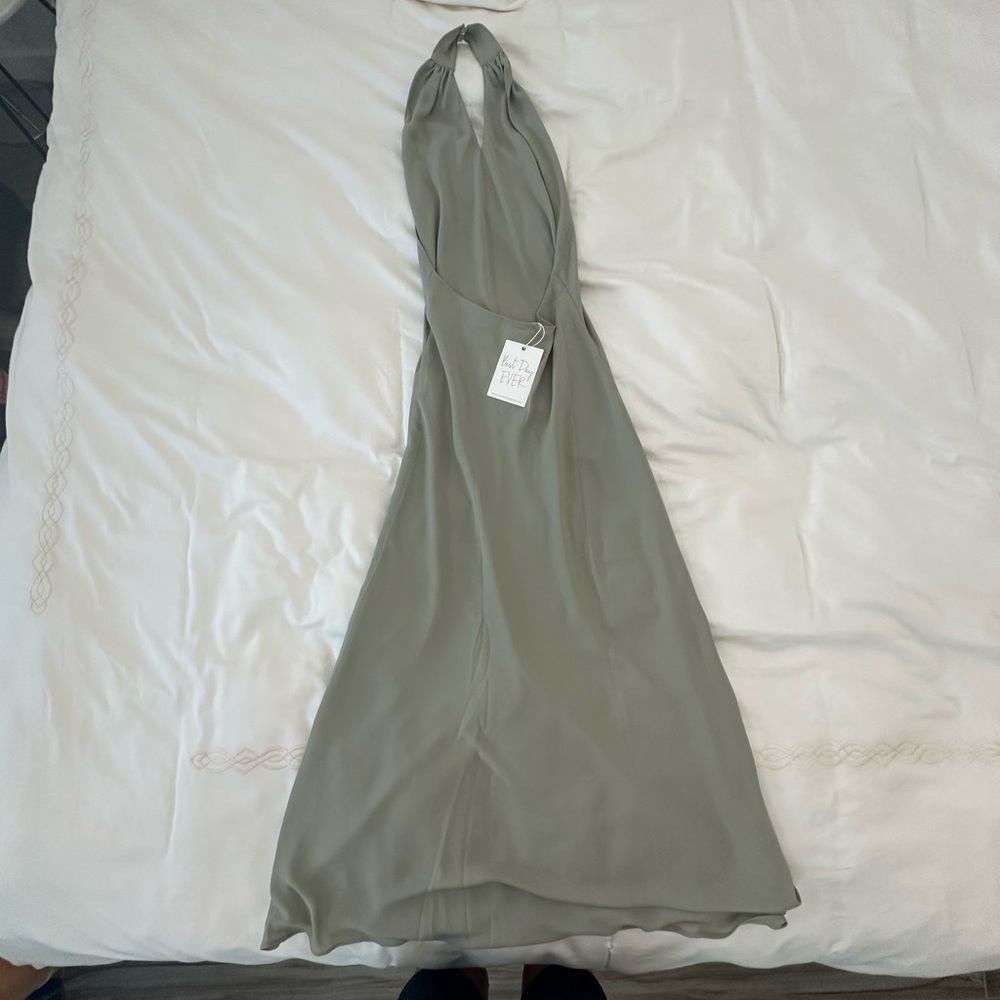 Show Me Your MuMu Jasmine Halter Midi Dress - Picture 3 of 3